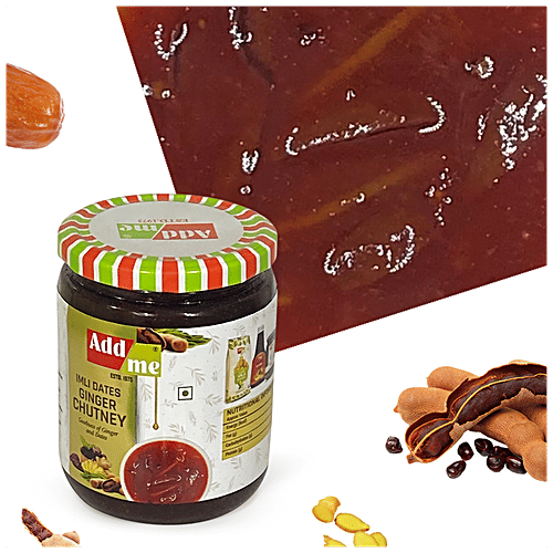 Buy Add Me Imli Dates Ginger Chutney Spiced, Sweet & Tangy Online at