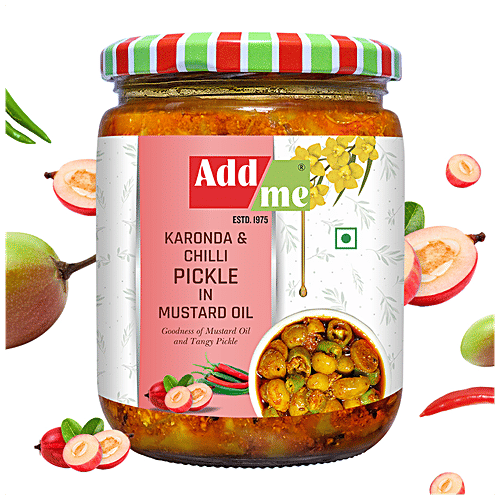Buy Add Me Karonda & Chilli Pickle In Mustard Oil, Tangy Taste Online