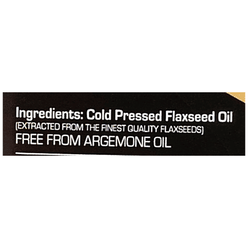 Ace Gold  Cold Pressed Flaxseed Oil - Loaded With Vitamin E,  Healthy For Heart, 250 ml  