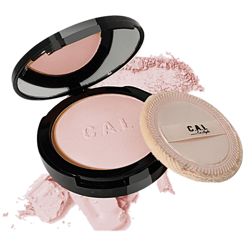 CAL Losangeles Finish Up Matte Compact -  SPF 50, High Coverage, Reduces Oil & Sweat, Long Lasting Finish, 12 g No. 1 