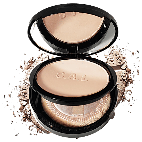 CAL Losangeles Finish Up Matte Compact -  SPF 50, High Coverage, Reduces Oil & Sweat, Long Lasting Finish, 12 g No. 4 