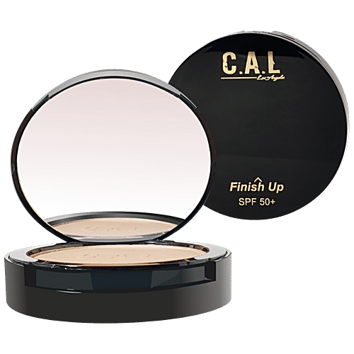 CAL Losangeles Finish Up Matte Compact -  SPF 50, High Coverage, Reduces Oil & Sweat, Long Lasting Finish, 12 g No. 4 
