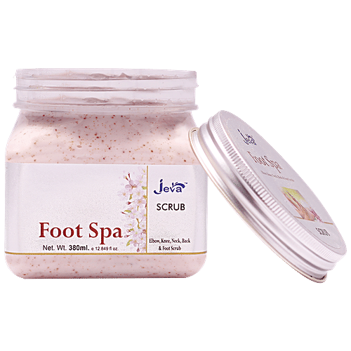 Buy Jeva Foot Spa Scrub Ear, Knee, Neck, Back & Foot, Exfoliate Dead