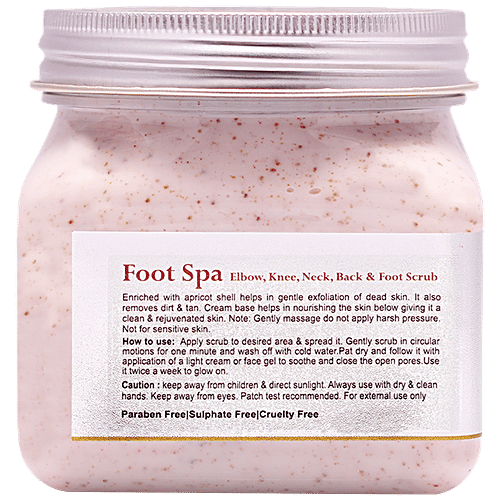 Buy Jeva Foot Spa Scrub Ear, Knee, Neck, Back & Foot, Exfoliate Dead