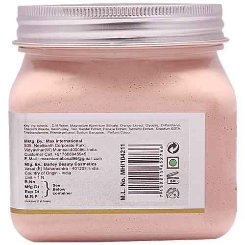 Jeva Sandal Ubtan Face Pack - With Haldi Chandan, Exfoliates The Skin, Removes Suntan, 380 ml