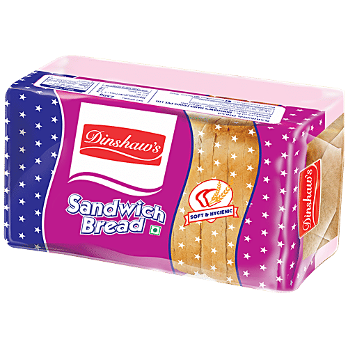 Buy Dinshaws Sandwich Bread Made With Refined Wheat Flour, Soft