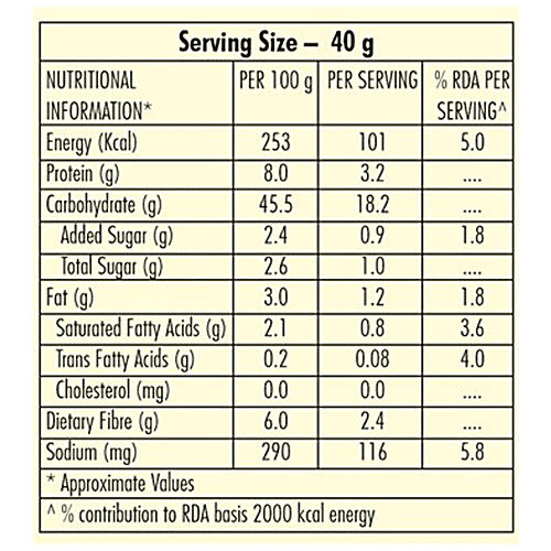 Dinshaws Atta Bread - Baked, Healthy, No Maida, Cholesterol Free, 300 g  