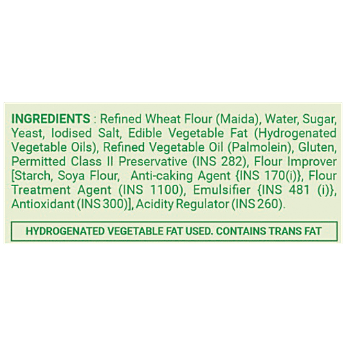 Dinshaws Bhaji Pav - Made With Refined Wheat Flour, Fresh, Soft, No Preservatives, 300 g  