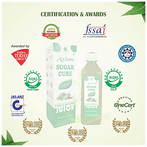 Buy Axiom Sugar Cure Juice Pure & Natural, Helps To Control Diabetes