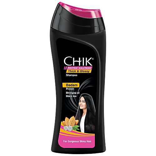 Buy Chik Protein Solutions Thick & Glossy Shampoo With Badam