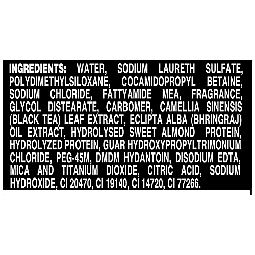 Chik Protein Solutions Thick & Glossy Shampoo - With Badam, Bhringraj Oil & Black Tea, For Shiny Hair, For Men & Women, 175 ml  