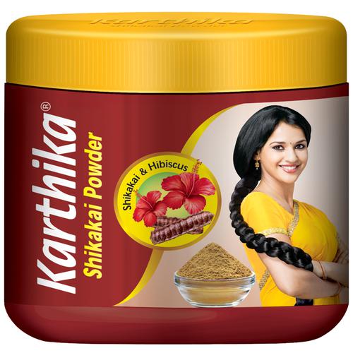 Buy Karthika Shikakai Hair Wash Powder - Goodness Of Hibiscus, Nourishing &  Conditioning Online at Best Price of Rs 48 - bigbasket