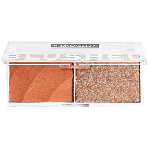 Buy Makeup Revolution Relove Duo Blush & Highlighter Lightweight