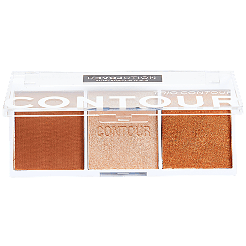 Buy Makeup Revolution Relove Trio Contour Palette Long Lasting