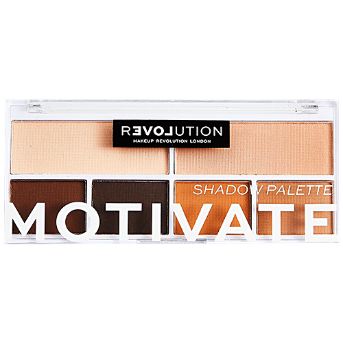 Makeup Revolution Relove Eyeshadow Palette - Long Lasting, Lightweight, 5.2 g Motivate