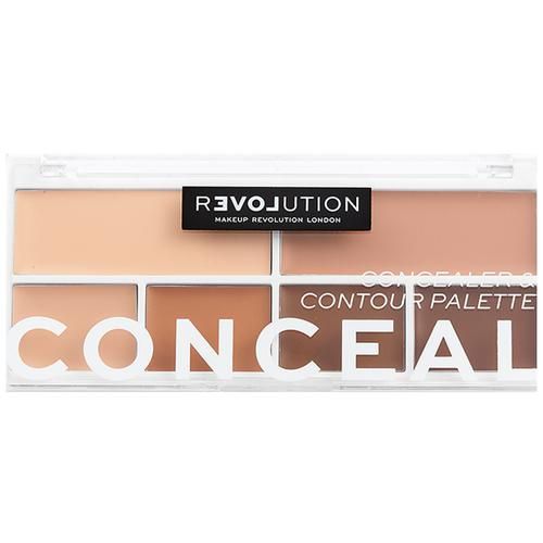 Buy Makeup Revolution Relove Concealer & Contour Palette - 6 Creamy  Colours, Long Lasting, Cruelty-Free Online at Best Price of Rs 399.2 -  bigbasket