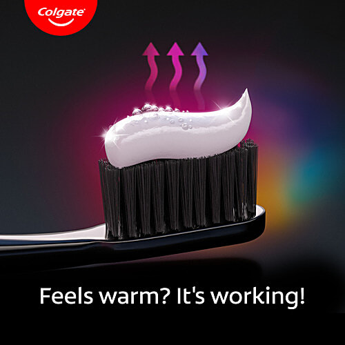 Colgate Visible White O2 Teeth Whitening Toothpaste for noticeably whiter teeth starting in 3 days, 25 g Active Oxygen Technology, Enamel Safe Teeth Whitening Product