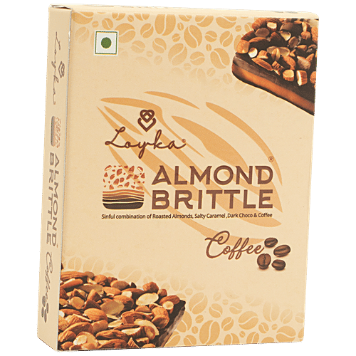 Buy Loyka Coffee Almond Brittle Chocolate Salted Caramel Blend, Rich, No Added Sugar Online at