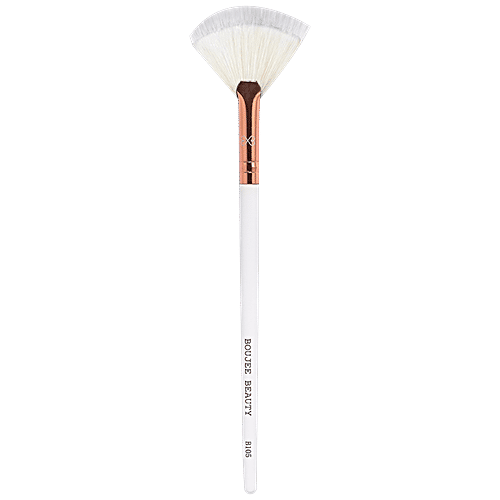 Boujee Beauty Duo-Fibre Fan Brush - Helps To Apply & Blend Makeup, B105135, 135 g  