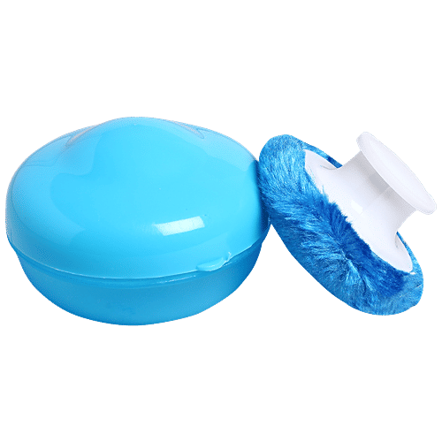 Auto flow Popular Powder Puff - Easy To Use, Super Soft, For Babies, 1 pc