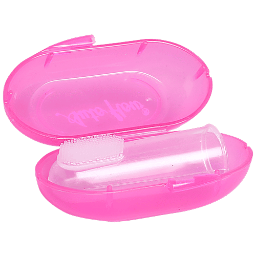 Auto flow Baby Gum Cleaner With Hygiene Case - Soft & Gentle, Safe For Kids, 1 pc  