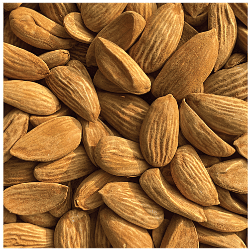 Sindhi Jumbo Mamra/ Irani Almonds - Great Source Of Vitamins & Protein, 400 g Pouch