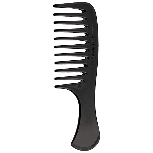 Buy Titania Afro Hair Comb With Wide Teeth, Durable, Medium, Black