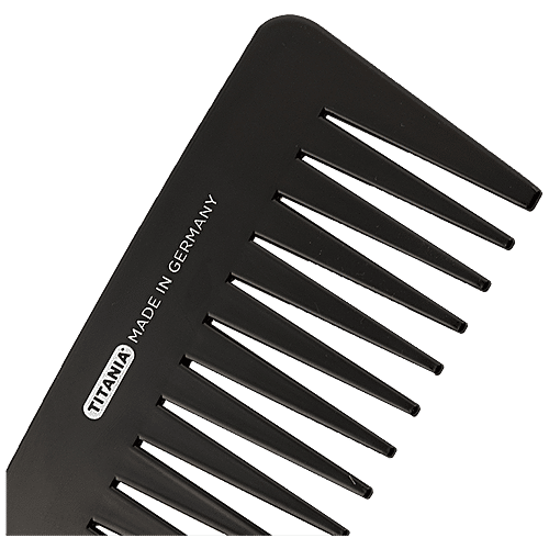 Titania Streaking Hair Comb - Durable, Smooth, Small, Black, DP100156, 1 pc  