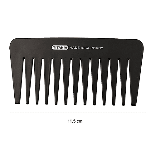 Titania Streaking Hair Comb - Durable, Smooth, Small, Black, DP100156, 1 pc  