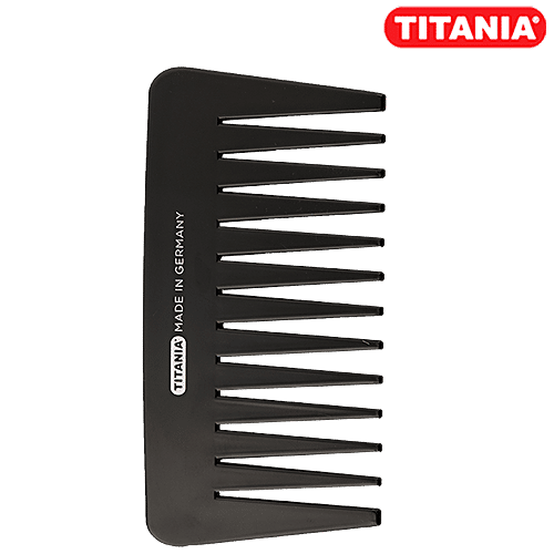 Titania Streaking Hair Comb - Durable, Smooth, Small, Black, DP100156, 1 pc  