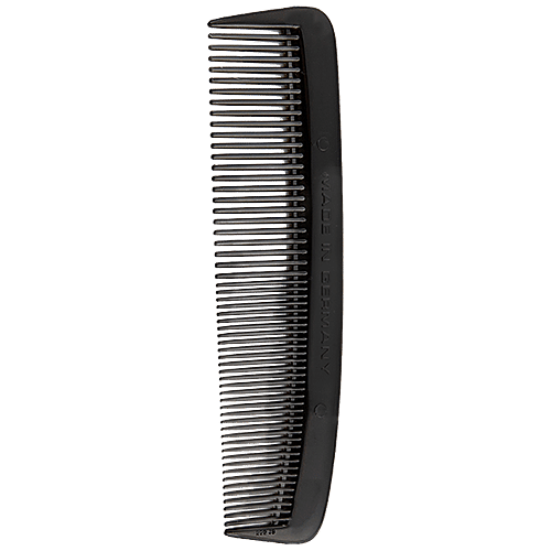 Titania Pocket Hair Comb - Durable, Smooth, Black, DP100162, 1 pc  
