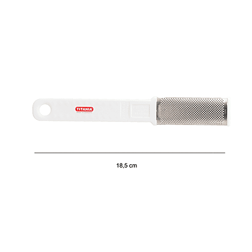 Titania Foot Filer - Stainless Steel, Durable & Rustproof, White, DP100186, 1 pc