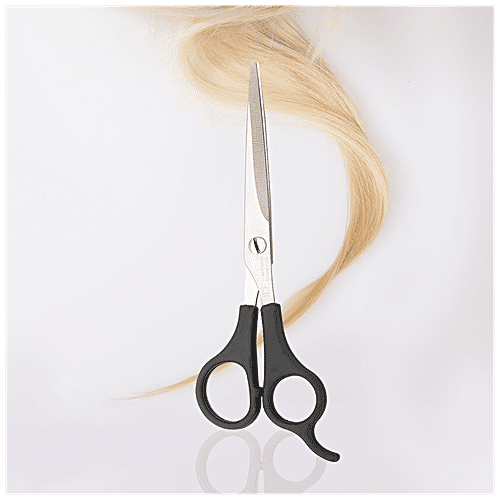 Titania Hair Scissors With Plastic Handle - Ice Tempered, Stainless Steel, Medium, DP100116, 1 pc