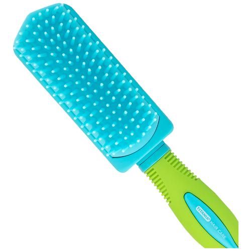 Titania Children's Mini Hair Brush - With Soft Bristles, Assorted Colour, DP100132, 1 pc  