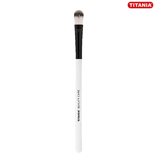 Titania Professional Concealer Brush - With Soft Bristles, Wooden, Synthetic Hair, Large, DP100177, 1 pc