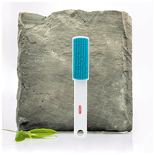 Buy Titania Foot Care Brush Pumice Stone & Nail Brush, Gentle On Skin