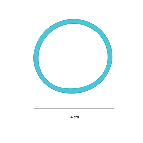 Titania Hair/Rubber/Tie/Elastic/Pony Bands - Easy To Use, Assorted Colours, DP100198, 6 pcs  