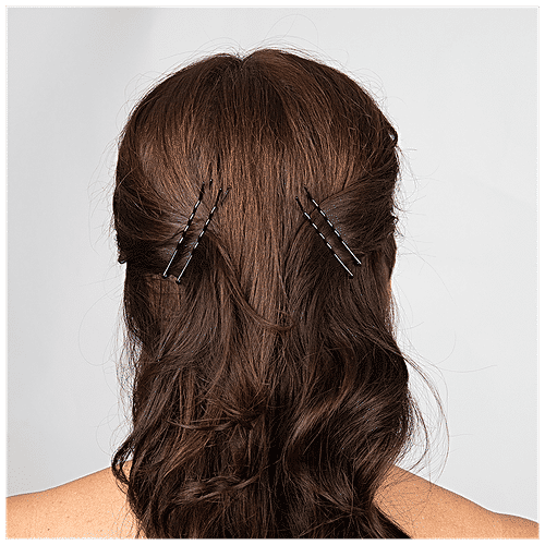 Titania Bobby Pins/Hair Clips - Lightweight, Durable, For Women, Black, DP100210, 20 pcs  