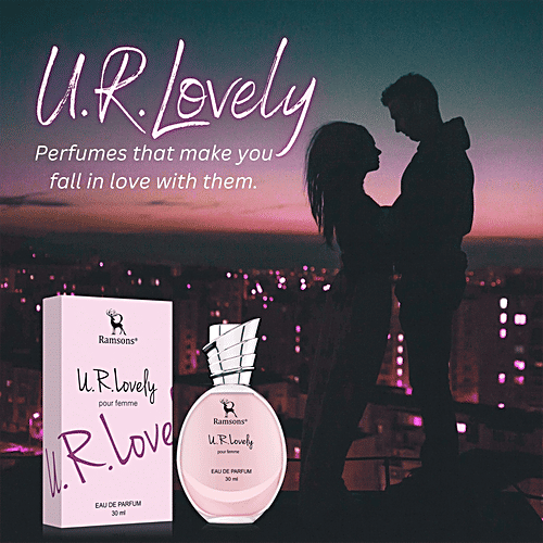 Ramsons U R Lovely Pour Femme Eau De Parfum - For A Long Lasting Impression, Feel Fresh, 30 ml  