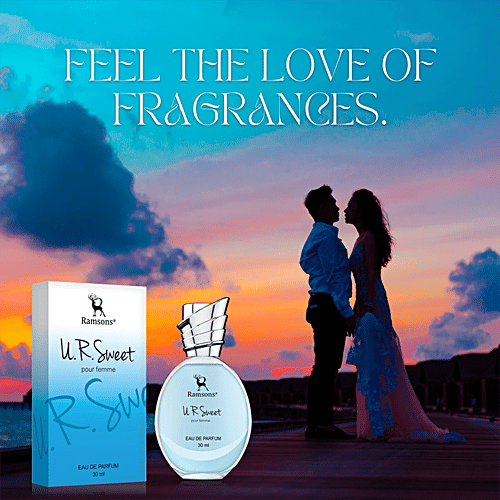 Ramsons U R Sweet Pour Femme Eau De Parfum - For A Long Lasting Impression, Feel Fresh, 30 ml  