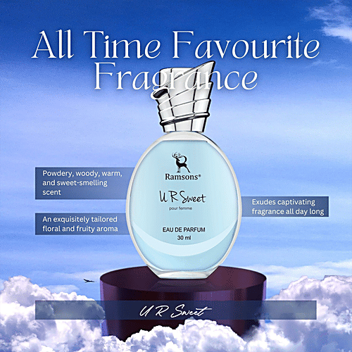 Ramsons U R Sweet Pour Femme Eau De Parfum - For A Long Lasting Impression, Feel Fresh, 30 ml  