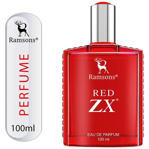 RAMSONS Red Zx - Eau De Parfum With Aromatic Woody Notes For All Ages, 100  ml