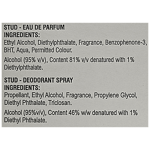 Buy RAMSONS Stud Eau De Parfume & Deodorant Spray, Long Lasting