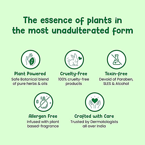 Mother Sparsh Plant Powered Baby Liquid Cleanser - Green Apple & Basil, 500 ml Safely Cleans Baby bottles, nipples, Toys, Removes Milk film Odour