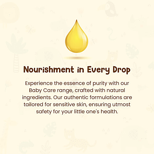 Mother Sparsh Baby Massage Oil - With 18 Herbal Extracts, Pure & Gentle, Nourishes Skin, 100 ml  