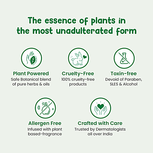 Mother Sparsh Plant-Powered Natural Baby Wash - Avocado Oil, Coconut Based Cleanser, Hydrating, 400 ml