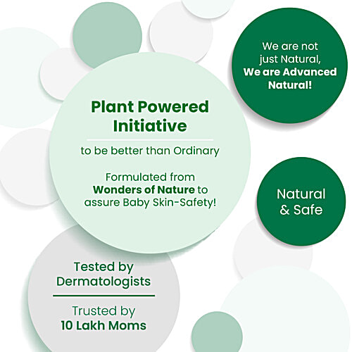 Mother Sparsh Plant Powered Natural Baby Soap - Gently Cleanses & Soothes Skin, 0+ Months, 100 g (Pack of 2)