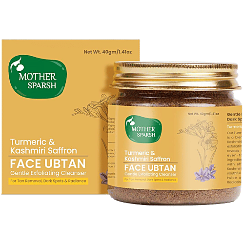 Buy Mother Sparsh Turmeric Healing Face Ubtan Orange Peel & Saffron