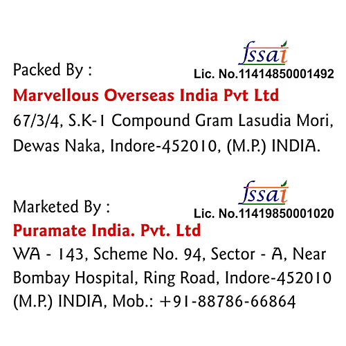 Puramate Instant Dry Yeast - Makes Bread Soft & Fluffy, 25 g Box Soft & Fluffy
 Consistent Results