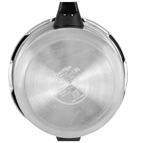 Prestige Popular Aluminium Outer Lid Pressure Cooker - Induction Base, 12 L